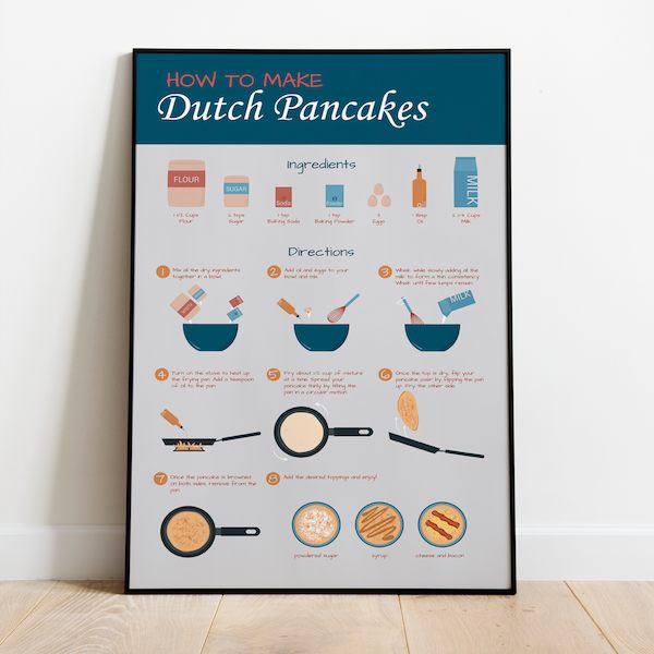 how to make dutch pancakes image