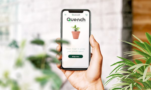 quench ecommerce site image